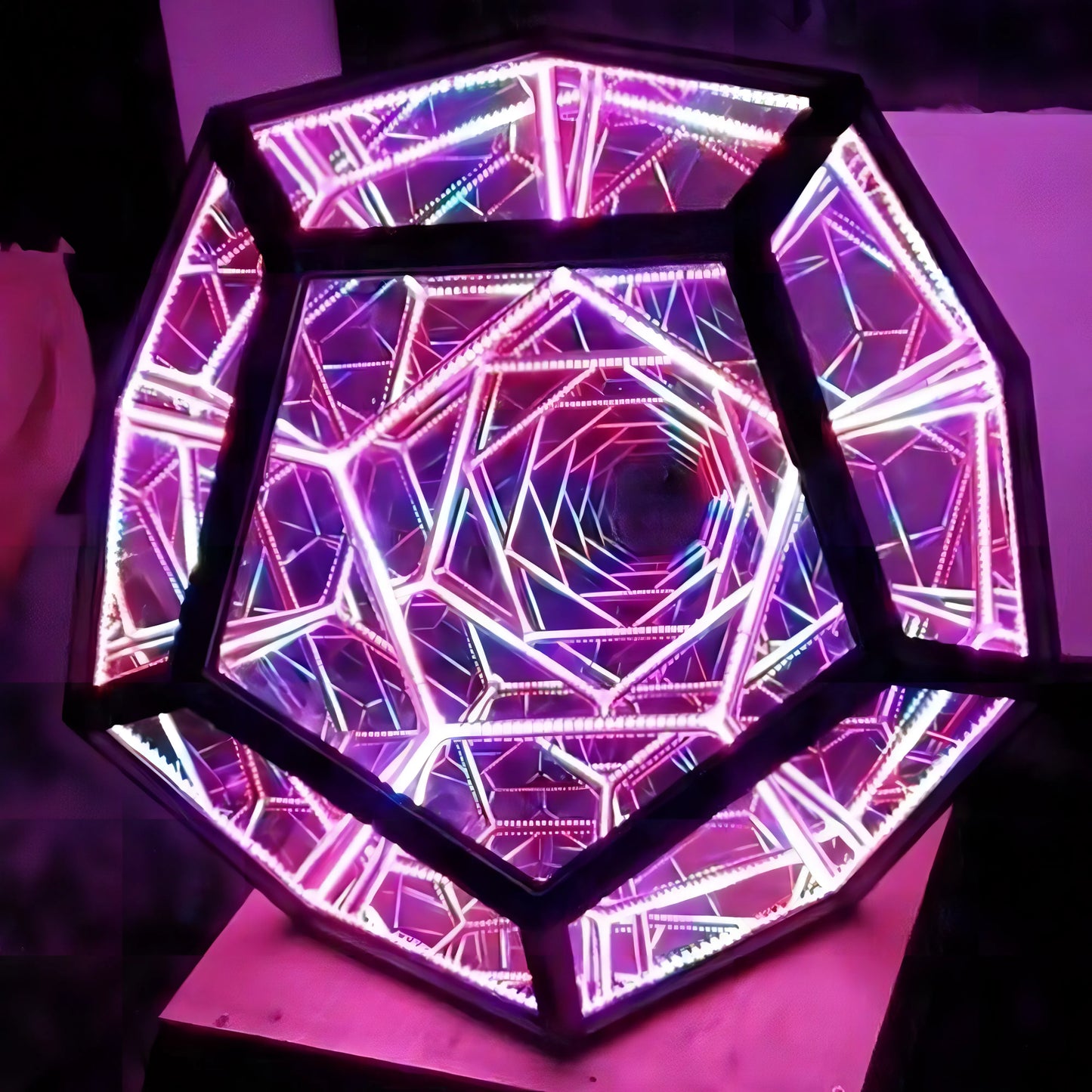 Infinite Dodecahedron Light