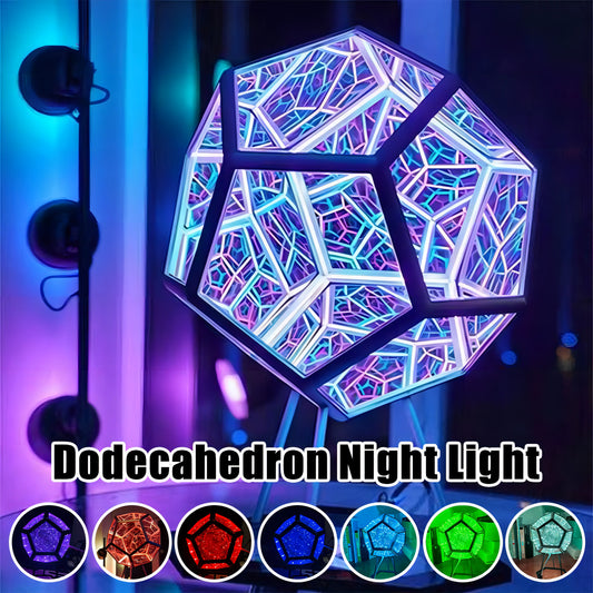 Infinite Dodecahedron Light